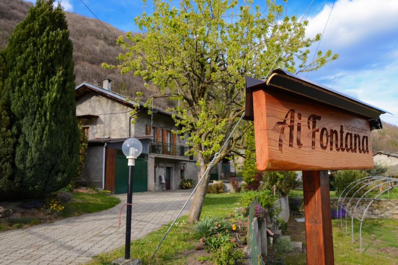 Bed & Breakfast Ai Fontana Villar Pellice Exterior photo
